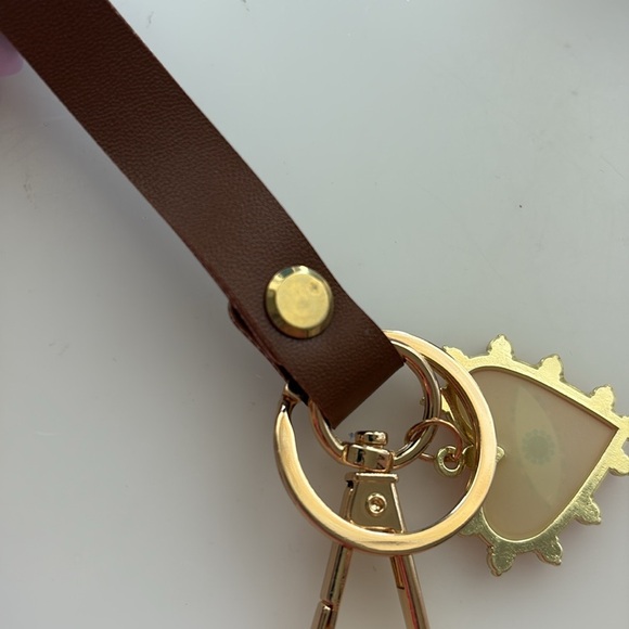 New Boutique Turkish Eye Key Chain or Bag Charm - Picture 3 of 3